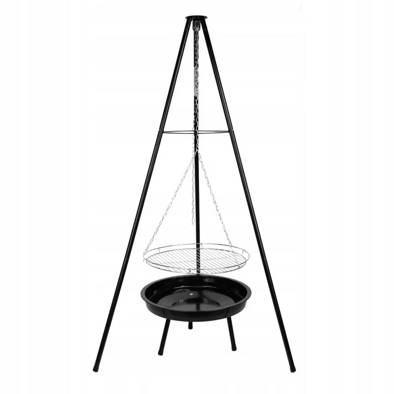 Kuglegrill Trefod Ø49 cm Sort