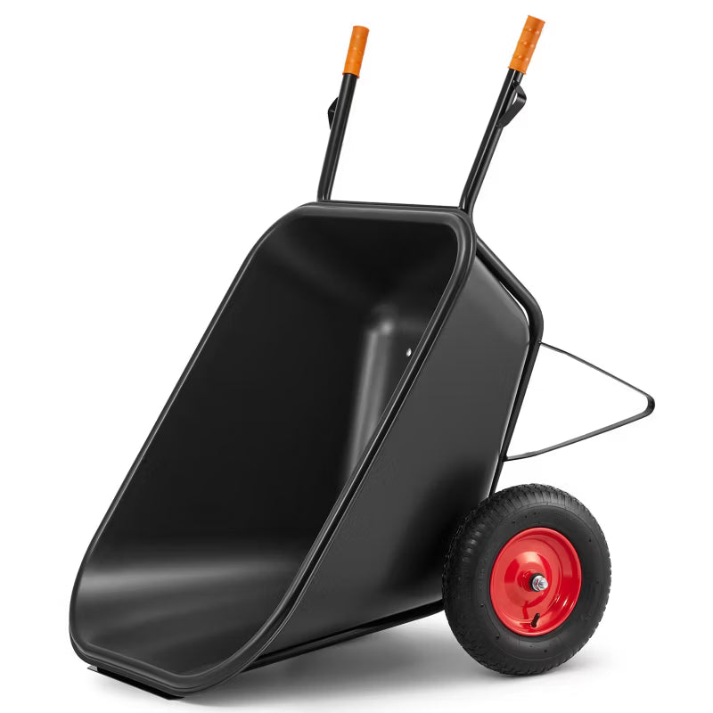 Trillebør 2 Hjul 300 Liter 300 kg | 5905527997459