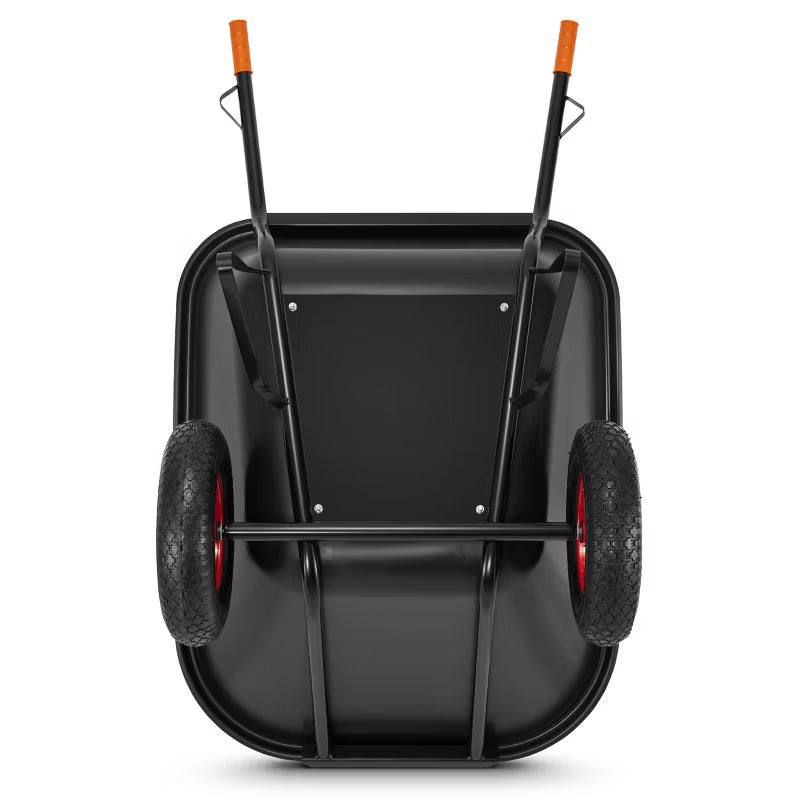 Trillebør 2 Hjul 300 Liter 300 kg | 5905527997459
