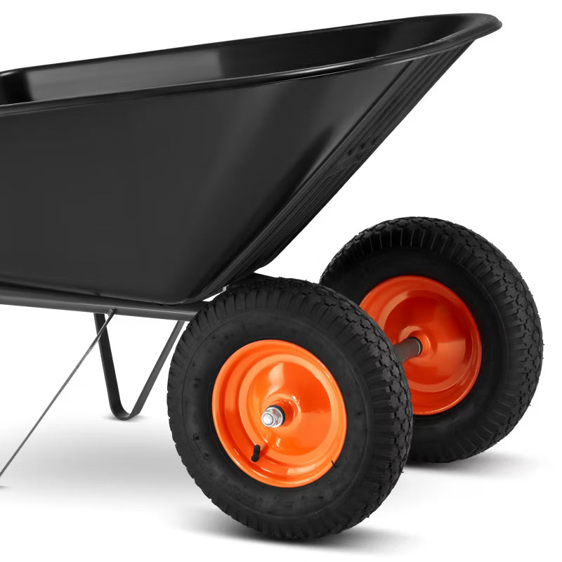 Trillebør Tokjulet 150 Liter 390 kg Plast