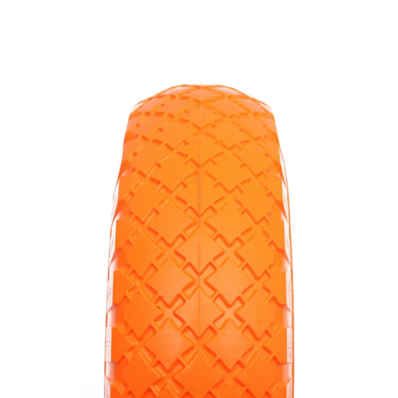 Trillebørhjul 260 mm Punkterfrit PU med Aksel 12 mm | 5907269795461