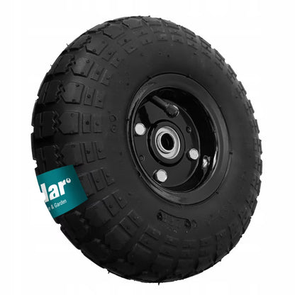 Trillebørshjul 25x8,2 cm Pneumatisk Hjul til Havevogn 90 kg