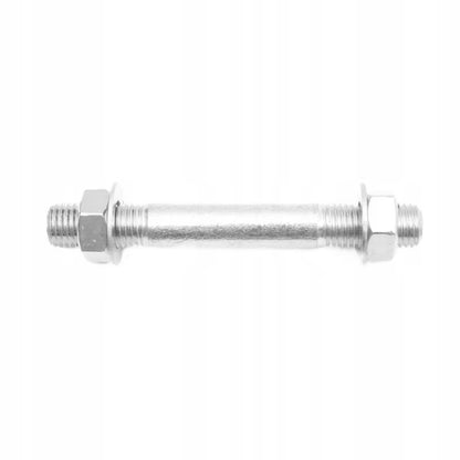 Trillebørshjul 27,2x9,4 cm Rød Metal med Aksel S-356