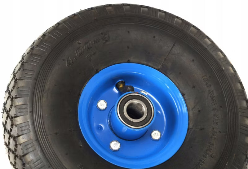 Trillebørshjul 4.00-4 Aksel 20 mm 2PR