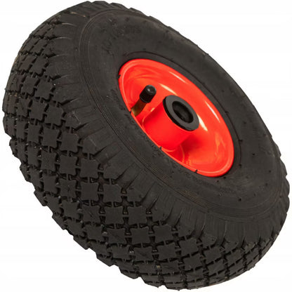 Trillebørshjul Luftgummi 260x85 mm 3.00-4 Aksel 20 mm