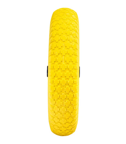 Trillebørshjul Punkterfri 39 cm med Aksel 4.00-8