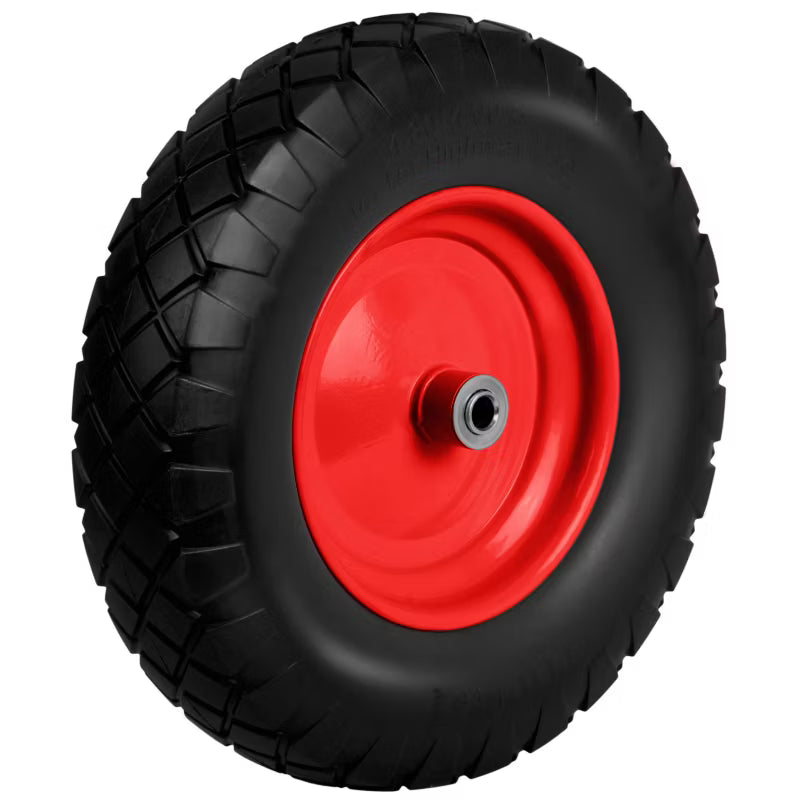Trillebørshjul Punkterfri 40 cm PU