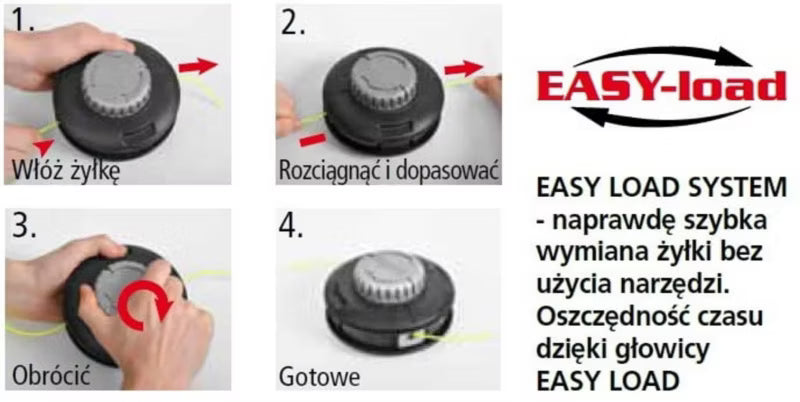 Trimmerhoved 000109 Easy Load til Buskrydder