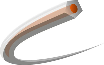 Trimmertråd Core Cut Femkantet 3,3 mm 120 m Orange