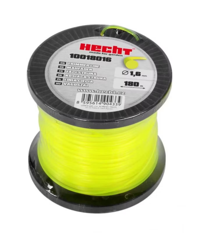 Trimmesnøre 1,6 mm x 180 m Gul 10018016