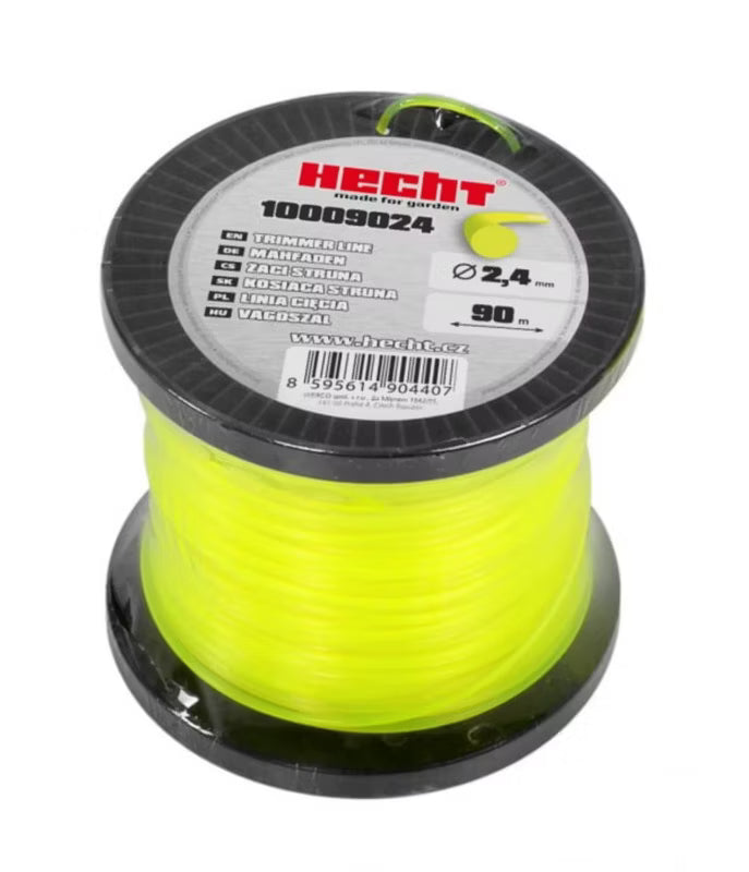 Trimmesnøre 2,4 mm x 90 m Gul 10009024