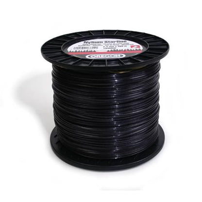 Trimmesnøre Nylium Star 3,3 mm 200 m Sort 106361E