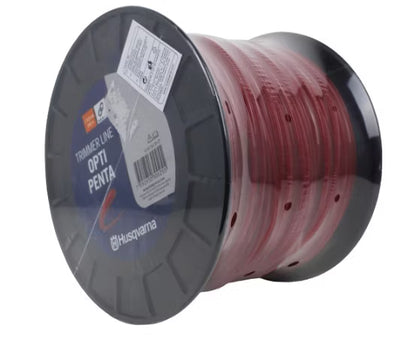 Trimmesnøre Opti Penta 3 mm 240 m Rød