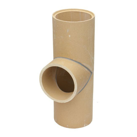Keramisk grenrør Systemy Kominowe Niko 90° 200 mm