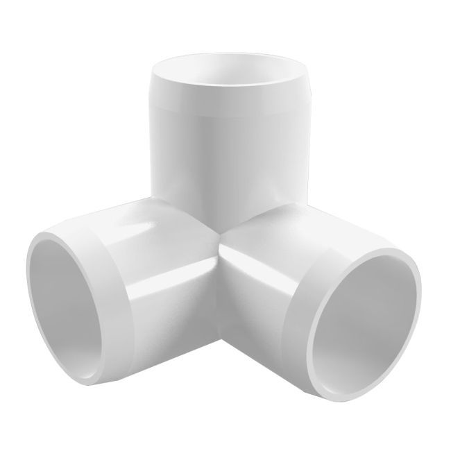 PVC-vinkel-T-stykke Idmar Group KW/KW/KW 3/4"