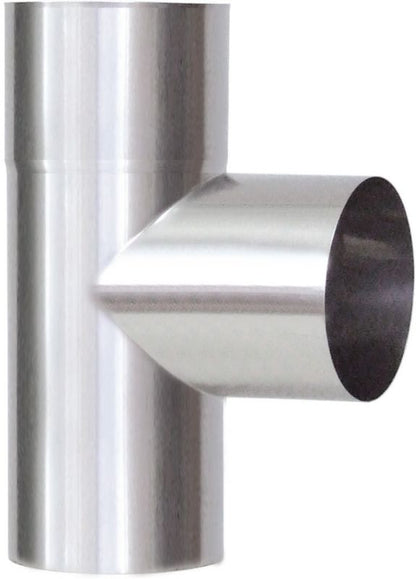 T-Styk 87 Grader 150 mm Rustfrit Stål