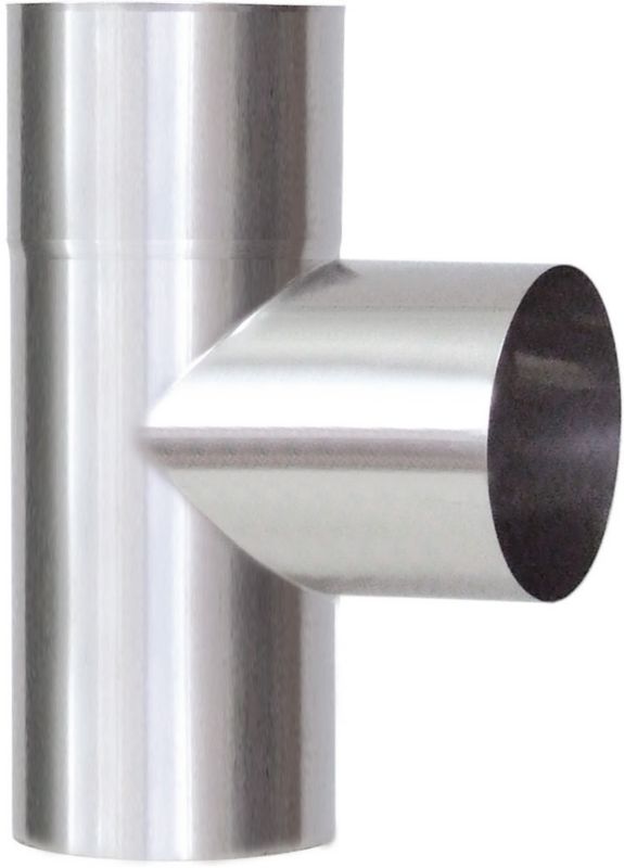 T-Styk 87 Grader 150 mm Rustfrit Stål