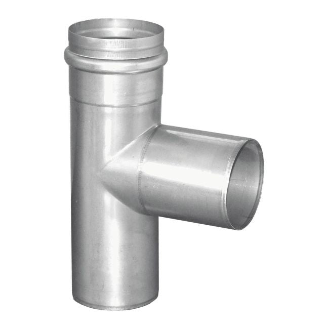 Komin-Flex T-stykke 87° 80 mm