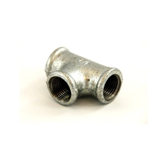 Gevindfittings T-stykke 1/2" galvaniseret