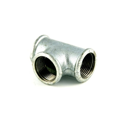 1" galvaniseret gevind-T-stykke