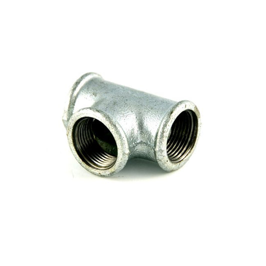 1" galvaniseret gevind-T-stykke