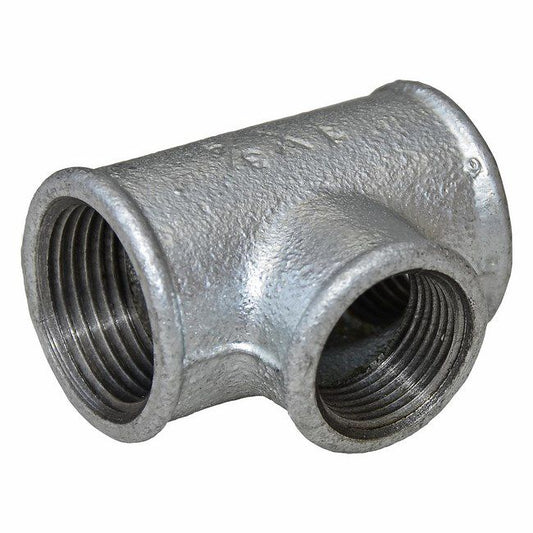 2" galvaniseret gevindfittings T-stykke
