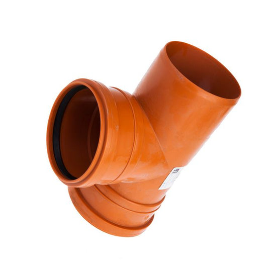 PVC-triplekobling Pipelife 88° 110 / 110 mm