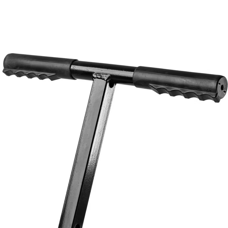 Tromlespreder 60 cm 75 Liter Sort Stål