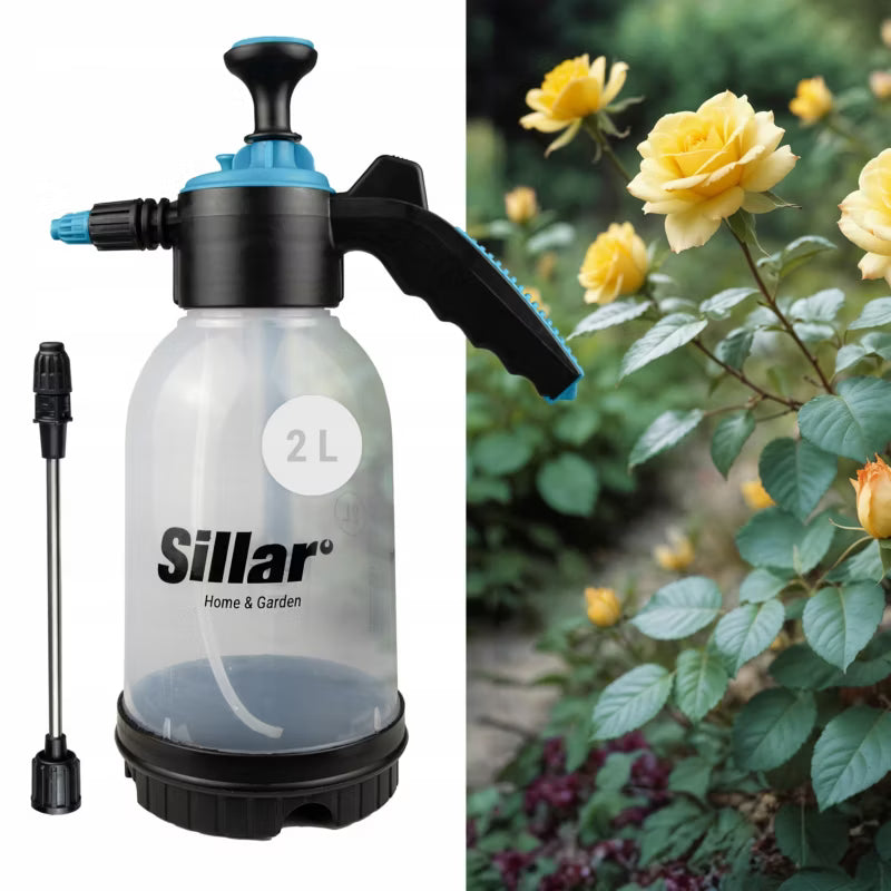 Tryksprøjte 2 Liter med Lanse 22 cm