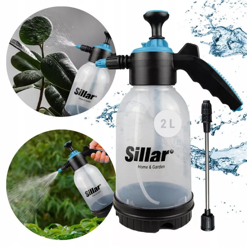 Tryksprøjte 2 Liter med Lanse 22 cm