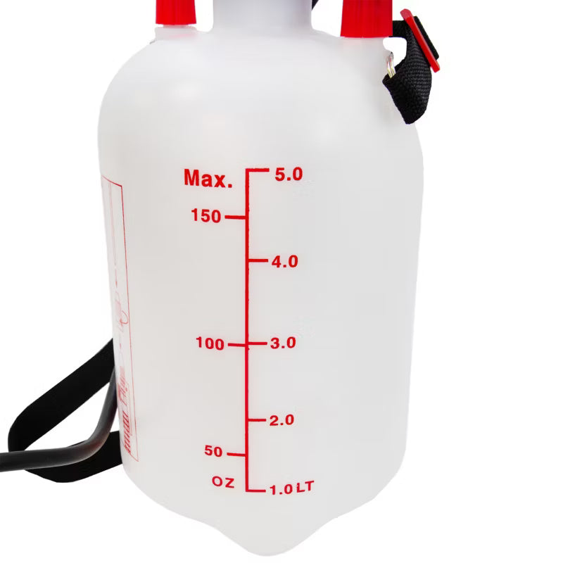 Tryksprøjte 5 Liter Hvid med Forlængerrør 40 cm