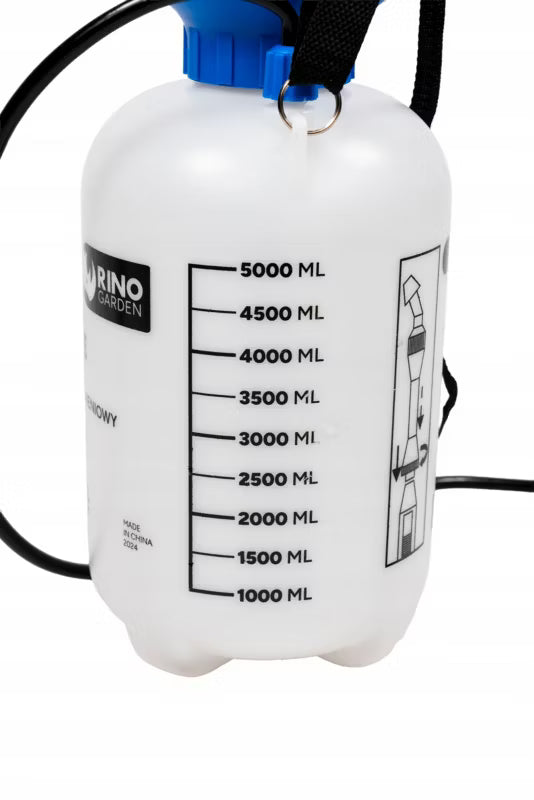 Tryksprøjte SPRH5L 5 Liter Hvid