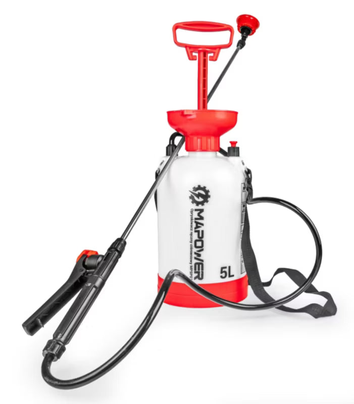 Tryksprøjte 5 Liter med Teleskoplanse 170 cm 3 Bar