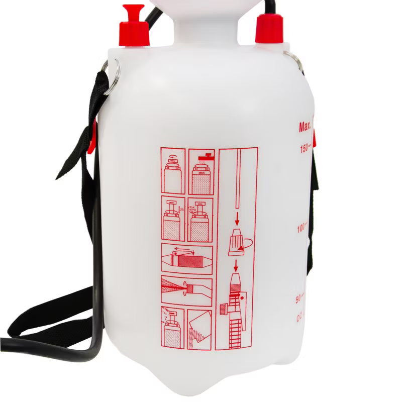 Tryksprøjte 5 Liter Hvid