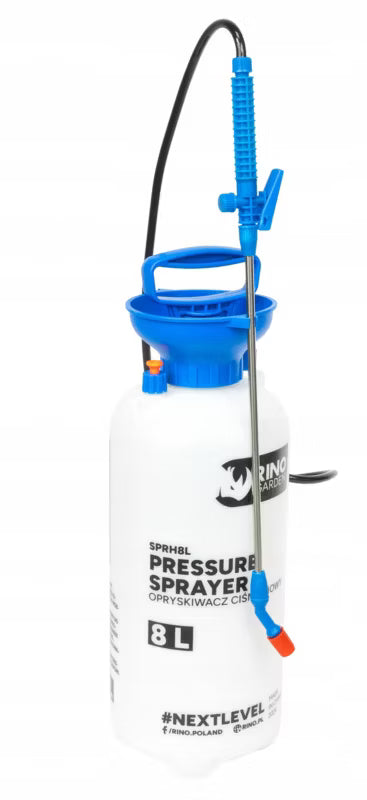 Tryksprøjte 8 Liter Hvid SPRH8L