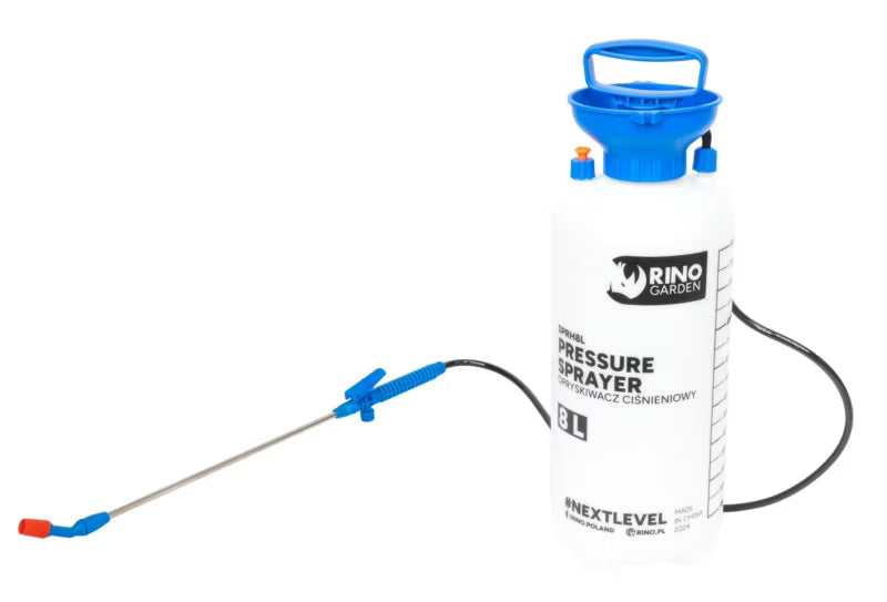 Tryksprøjte 8 Liter Hvid SPRH8L
