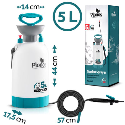 Tryksprøjte PL-605 5 Liter med Justerbar Lanse