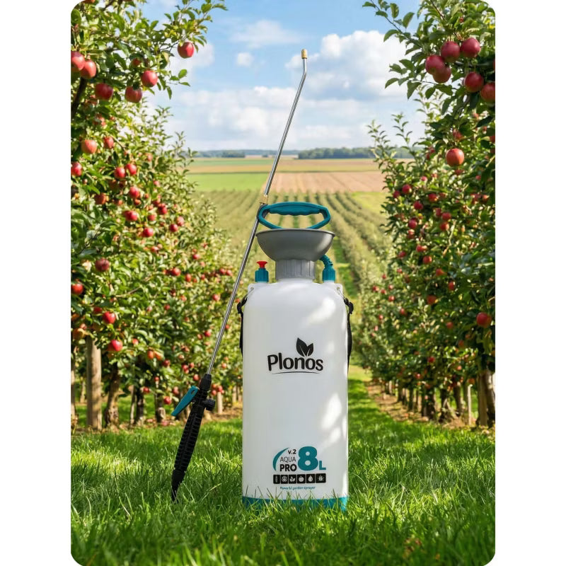 Tryksprøjte PL-606 8 Liter Hvid/Turkis