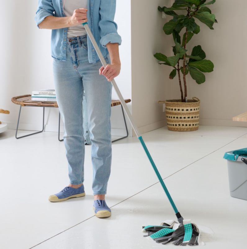 GoodHome teleskopisk kosteskaft 1,2 - 1,5 m
