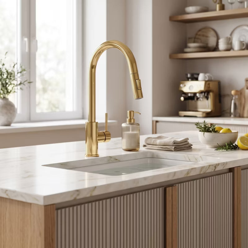 Tud til Køkkenarmatur Fresh 3x8,6 cm Guld
