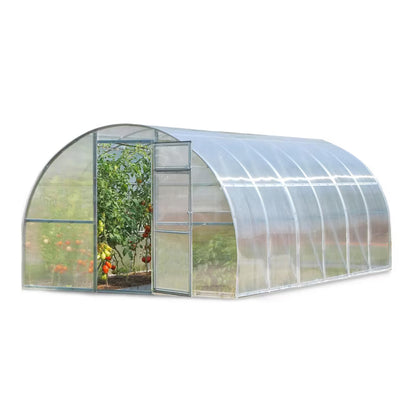 Tunneldrivhus 3x8 m Polycarbonat 6 mm 24 m²
