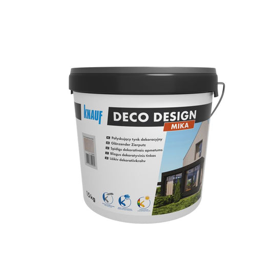 Knauf Mika dekorativ puds i avantgarde beige