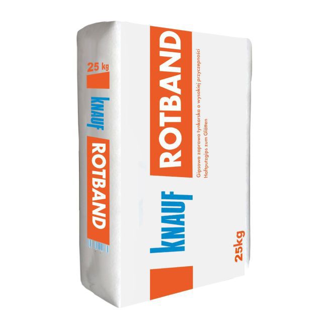 Knauf Rotband håndpåført gipsmørtel 25 kg