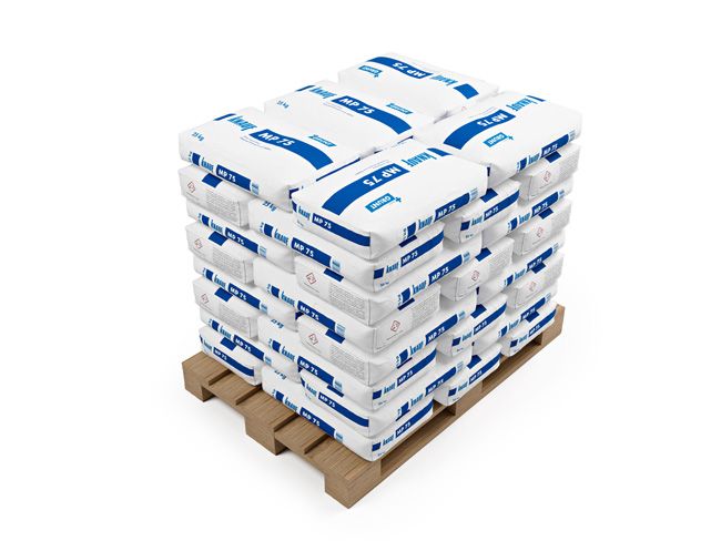 Maskinpuds MP 75 25 kg Beige