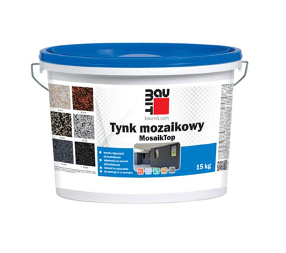 Mosaikpuds Mika M344 Vesuvius 15 kg Sort