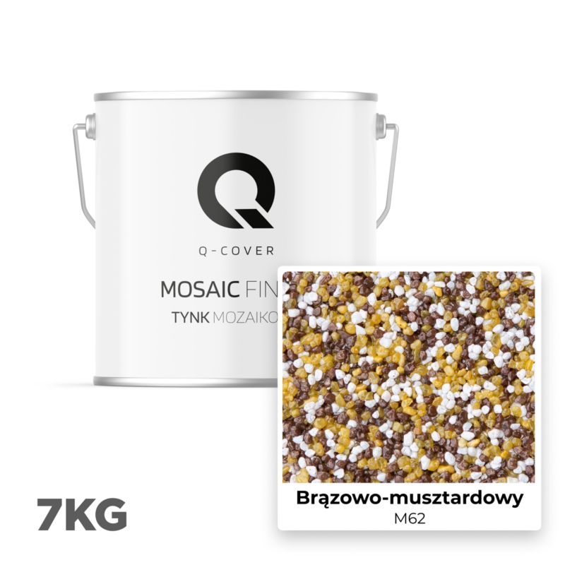 Mosaikpuds Brun Sennep M62 7 kg 1,8 m²