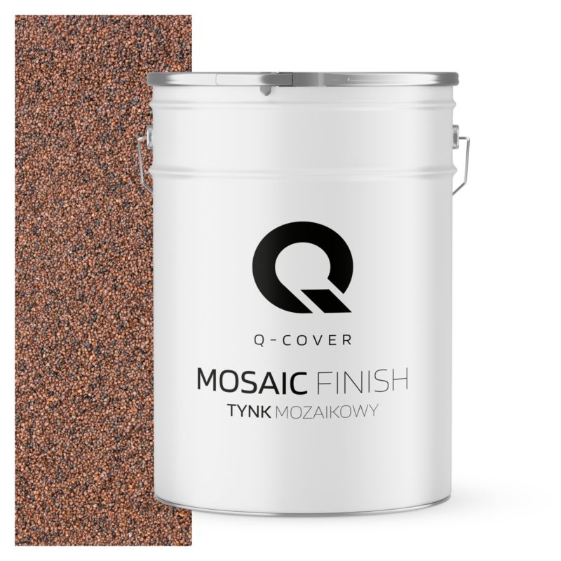Mosaikpuds M73 Mørkebrun 25 kg