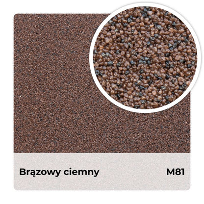 Mosaikpuds M81 12,5 kg Mørkebrun