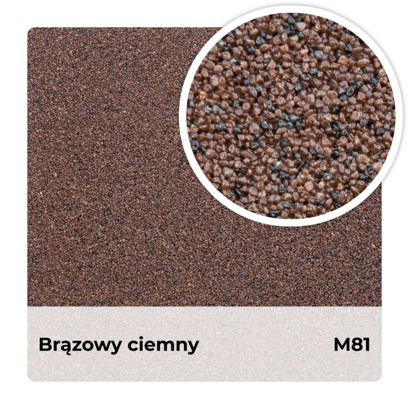 Mosaikpuds M81 25 kg Mørkebrun