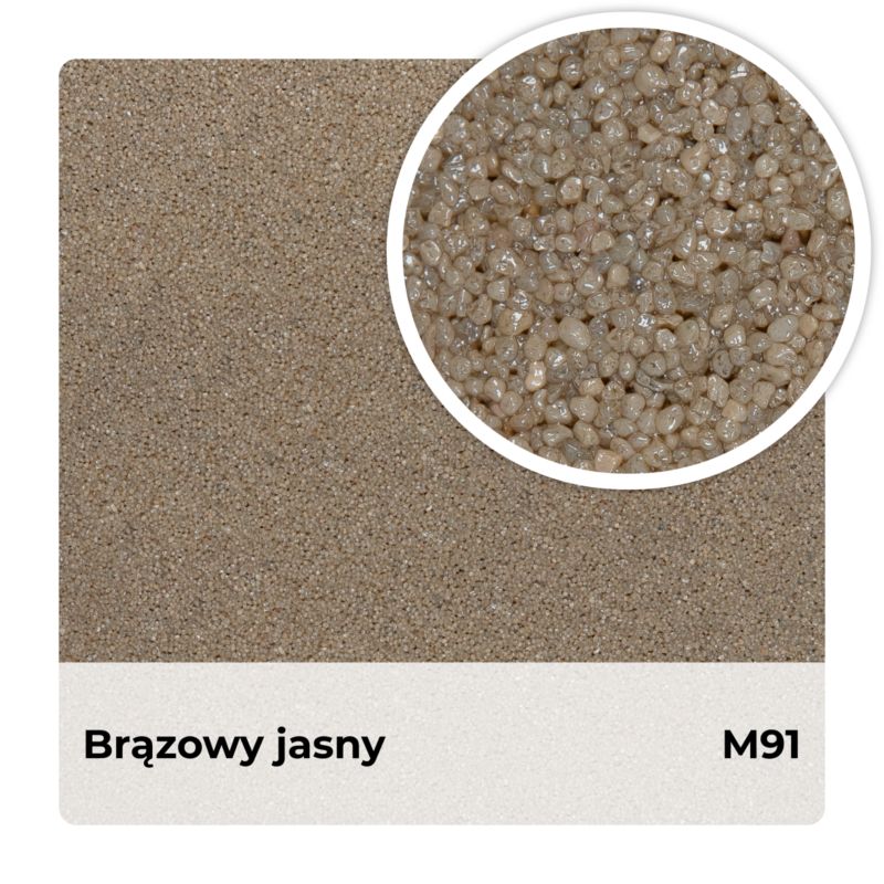 Mosaikpuds Lys Brun M91 12,5 kg